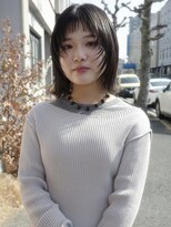 チャプター 問屋町(chapter)&nbsp;オン眉ベビーバング顔まわりレイヤー似合わせカット