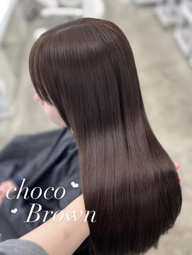 アイシー 表参道(ICY) 韓国艶カラー/チョコレートブラウン/レイヤーカット