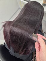 トッカ 茨木(tocca)&nbsp;【美髪矯正×髪質改善カラー×髪質改善TR】艶々ボルドーカラー★
