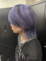 シキ(SHIKI)&nbsp;デザインカラー　メンズブリーチ　メンズウルフ