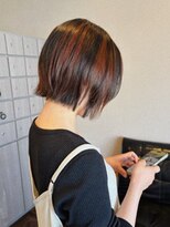 シン カフネ(Shin Kafune) くびれボブ/アンブレラカラー