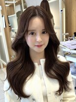 アフロートリノ(AFLOAT Leino)&nbsp;レイヤーカット　韓国前髪　韓国ヘア　顔周り　2wayバング