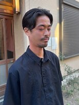 エヌヨンブンノイチ 茅ヶ崎(n1/4) 30代40代メンズセンターパートハンサムショート