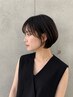【☆広がり/クセでお悩みの方】《カット/ショート/ボブ+縮毛矯正+カラー》