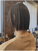 レイヤーボブ/内巻きボブ/丸みボブ