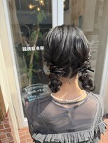 コス(COS)&nbsp;【COS/平塚/加藤】ツインアレンジ◎ヘアアレンジ
