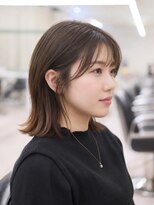 ナチュラ(natura)&nbsp;小顔に見える顔まわり×外ハネボブ