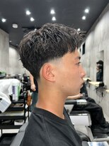 ザスーツブラザーズ 名古屋 金山店(THE SUITS BROTHERS) MEN'SHAIRウルフカルマパーマスパイキーショートイージーパーマ