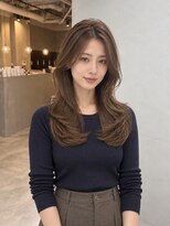 ウト(Uto)&nbsp;レイヤーカット/サンドベージュ/韓国風/髪質改善/烏丸四条