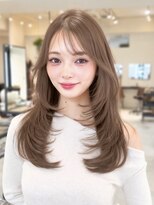 コート 表参道(Cote)&nbsp;美髪レイヤーカット/顔まわりレイヤー/ストレートロングレイヤー