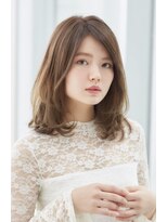 大人かわいい×ふわミディー 似合わせカット【瀧上丈司】