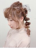 「可愛い」間違いなし！ゆるふわガーリーヘアアレンジ