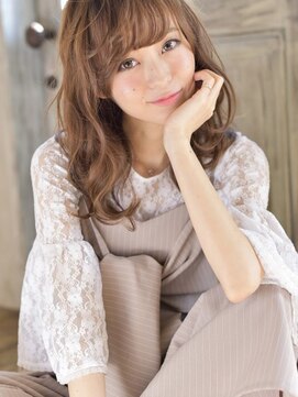 ナナナパレナ 梅田店(nanana parena) 大人かわいい透明感カラー♪柔らかカールstyle【nanana parena】