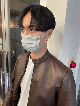 バイフィフス 原宿/表参道(by fifth) 韓国風コンマバングの艶感センターパート