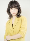 ショコラベージュ/ボブルフ/カール/ベビーバング[新宿駅/新宿]