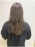 透明感ミルクティーベージュ