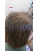 30分のリタッチカラー（根元白髪染め）