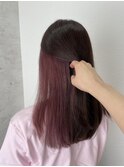 インナーカラー×パープルピンク【CIEL×maki】