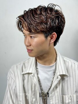 プレミアムバーバー 銀座店(PREMIUM BARBER produce by HIRO GINZA) ナチュラルパーマ