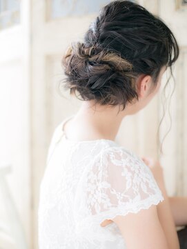 モッズ ヘア 福岡姪浜店(mod's hair) mod's姪浜/フレンチカジュアル大人ハイライト小顔ローシニヨンh