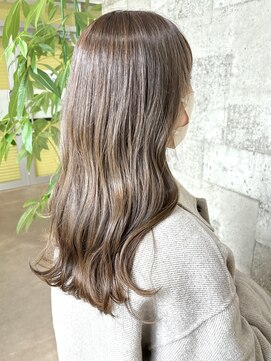 リサ グランシェ(RISA granche) アッシュベージュ 透明感カラー ブリーチなしカラー