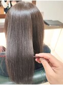 髪質改善カラー/モカグレージュ