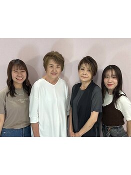 女性ならではの目線でアナタに似合う”キレイ”をご提案！アナタの魅力を引き出し、なりたいを形に◎