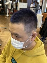 ウエスト(WEST)&nbsp;ネイビー×ボウズ