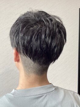 ハピネス 生桑店(happiness)の写真/シェービングで眉を整えつつ顔のトーンをUP♪清潔感のある爽やかな印象に仕上げます。オシャレとの両立◎
