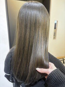 サロンドミルク 溝の口店(salon de MiLK) オリーブグレージュ