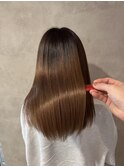 「縮毛矯正で叶える理想のストレートヘア」