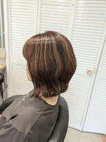 エイト 沖縄豊崎店(EIGHT toyosaki)&nbsp;【EIGHT 豊崎】お客様スタイル…白髪ぼかしハイライト×ベージュ