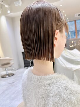 サンド 名古屋(sand) メルティーカラーフェミニン似合わせカットウェーブミディアム