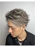 男のフルチェンジ★カット＋パーマ＋ハイライト＋眉毛￥26,000→￥19000