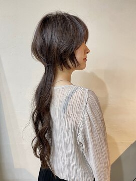 コニーズヘアサロン(Connie's Hair Salon) 個性が突き抜けるスーパーロングウルフ!