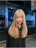 【oasisミノリ】ハイトーン/ミルクティーベージュ