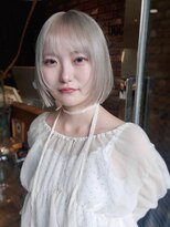 ボコカ(bococa)&nbsp;【macana指名】2回ブリーチホワイトベージュ登戸グレー