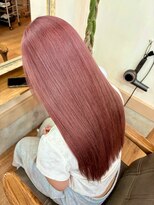 アン ブリーチ(UN BLEACH)&nbsp;ブリーチカラー×ローズピンク×髪質改善Tr【高木】