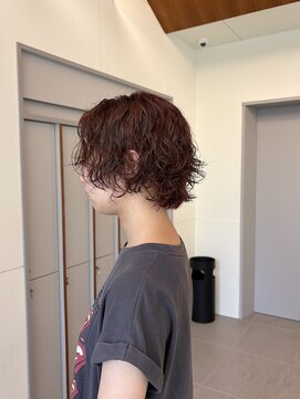 ローレンアオ(LOREN AO) くびれヘア/アプリコットオレンジ/夏のヘアアレンジ/矢場町