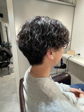 トゥーン 川崎店(TOON) スパイラルパーマ/刈上げマッシュ