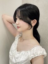 ジーナ 福岡天神(Zina) 韓国顔まわり/暗めカラー/Zina福岡天神