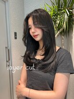 天神美容室&nbsp;ブリーチ／レイヤーカット／ハイトーン