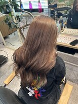 ゼストソエル(ZEST soell)&nbsp;立川／デザインカラー／髪質改善／艶髪ロング／透明感アップ