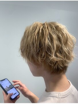 ヘアーサロンデフォーエバールークス(hairsalon de Forever Lux) ソフトツイスト波巻きミックスパーマ
