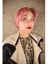 キジ(KIJI)&nbsp;レイヤーボブ/ミニボブ/ハイトーン/デザインカラー/ルーツカラー