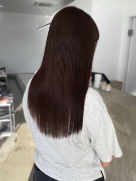 10代20代ストレート艶髪