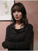 【ミディアムパーマ/渥美怜子】レイヤーパーマ/ウェーブ