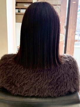 アミーベル クレール(AMI a BELLE Clair) 【137.カラー×髪質改善】縮毛矯正・白髪染め・ショートカット♪