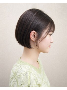 ヘアスタジオヘーフリヒ(HAIR STUDIO HoFLICH) 切りっぱなし/大人ショート/大人ボブ/ワンレン/シースルー
