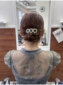 【SANA】パーティーヘアセット